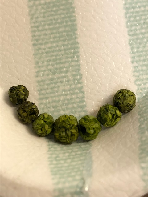 クロアゲハの湿り気がある糞