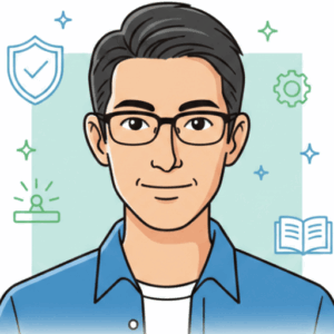 眼鏡をかけた男性(たむら船堀のプロフィール画像)